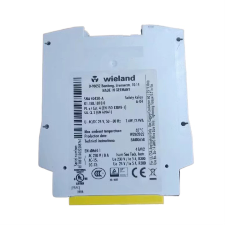 WIELAND 안전 릴레이 SNE 4004K ESR4-NO-21 제품 이미지