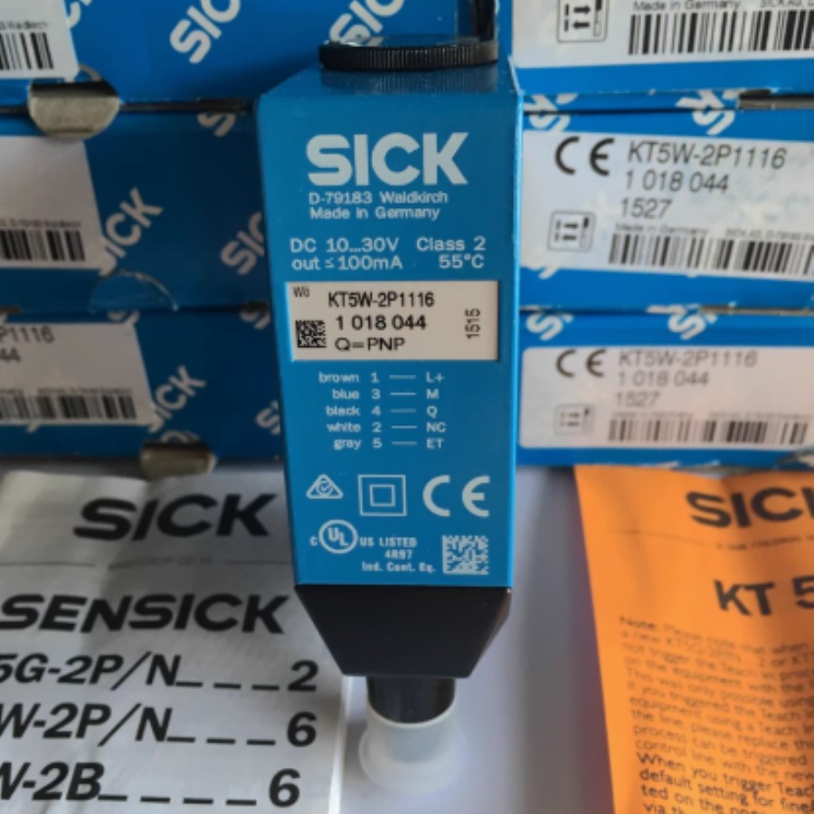 SICK 컬러 코드 센서 KTM-WN11182P M12 NPN M8 제품 이미지