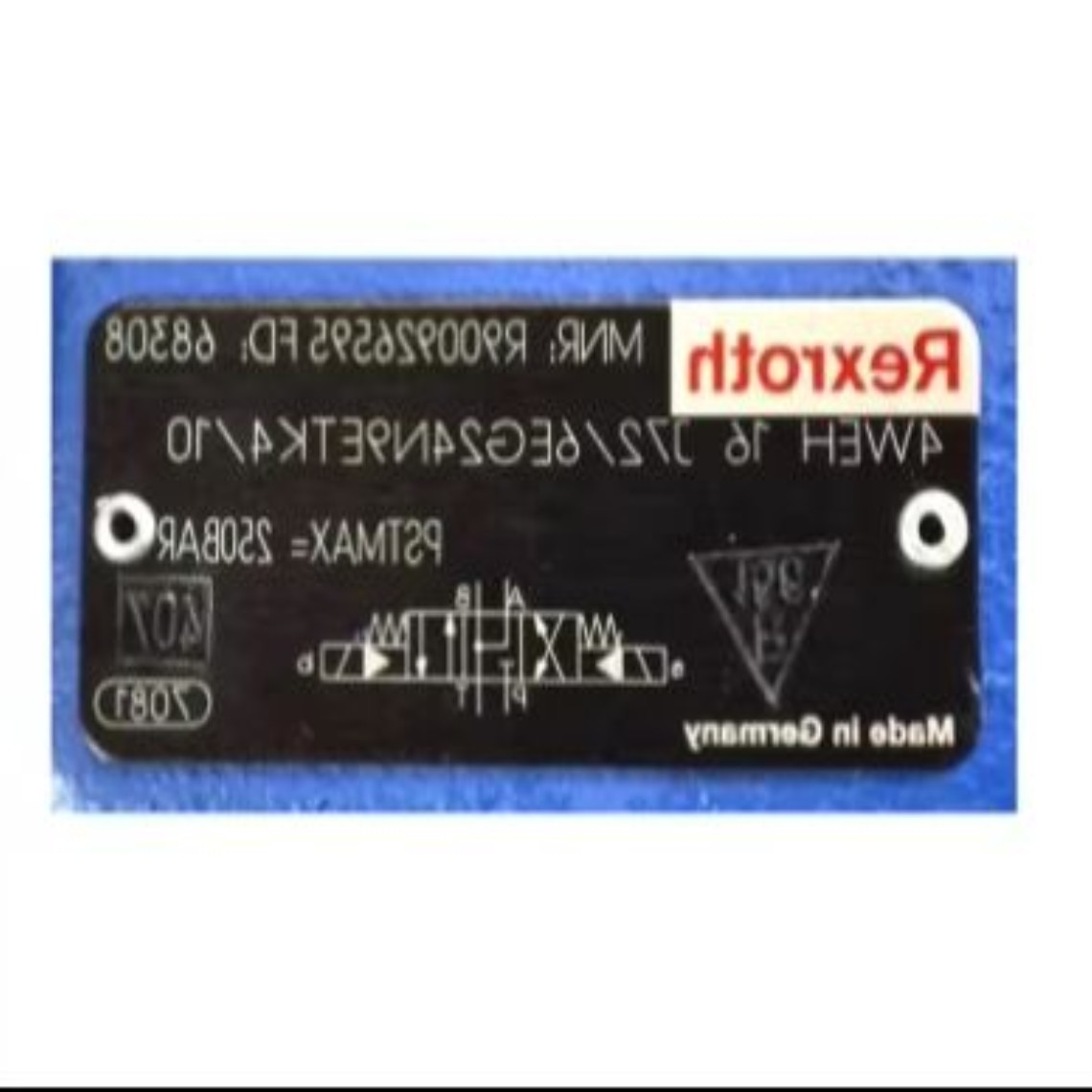 R900926595 4WEH16J726EG24N9ETK410 R900787857 신품 전기유압 방향 밸브 제품 이미지