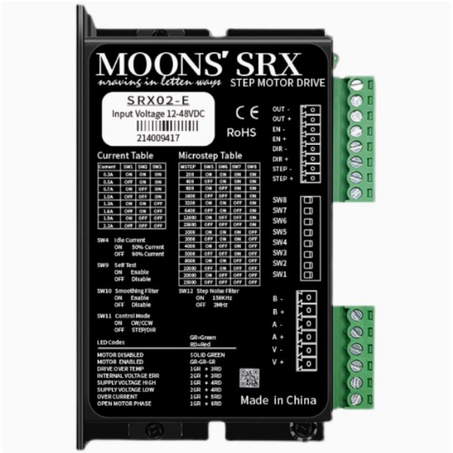 MOONS 스테핑 모터 드라이버 AM11HS3007-02 제품 이미지