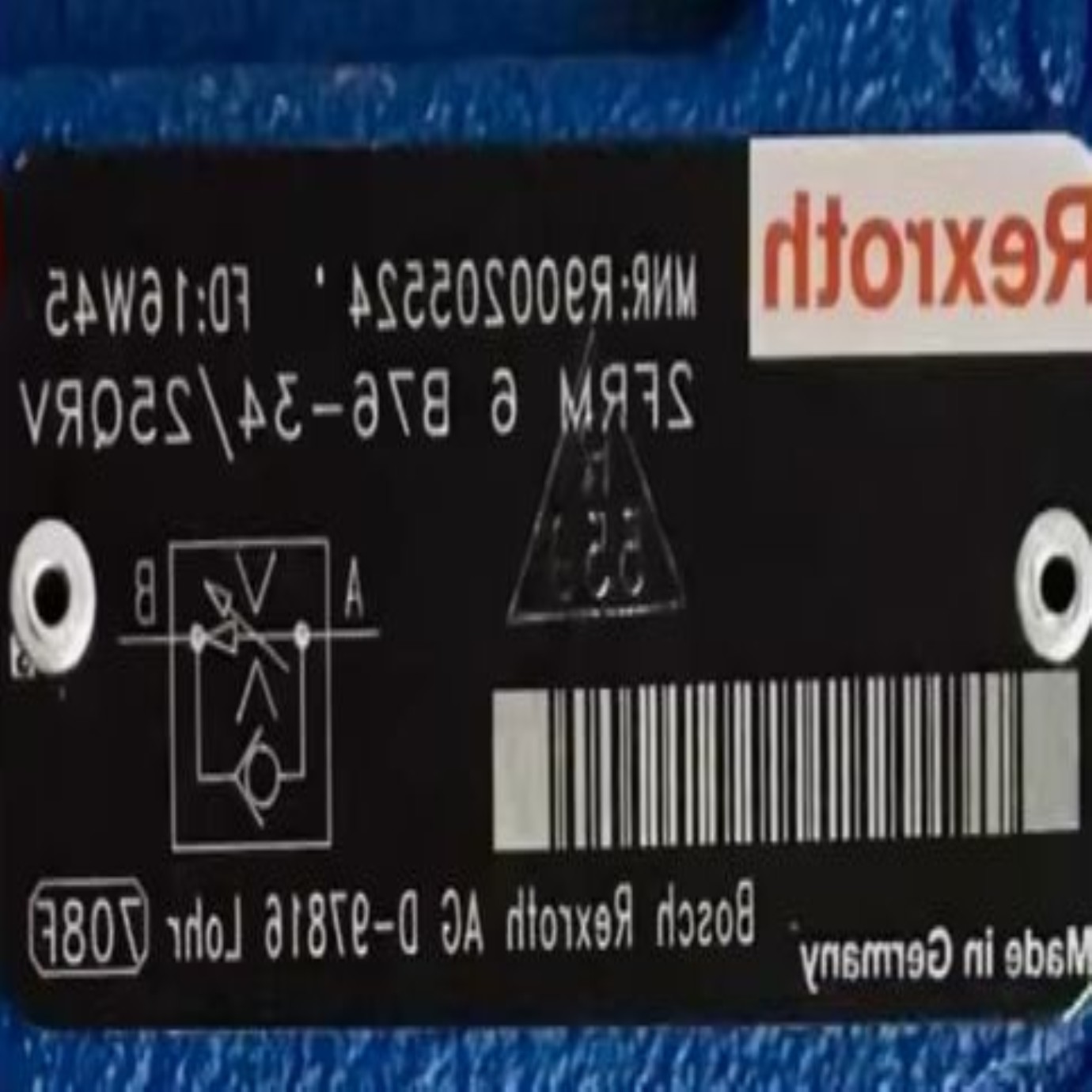 R900205524 2FRM6B76-3X25QRV 신품 양방향 유량 제어 밸브 제품 이미지