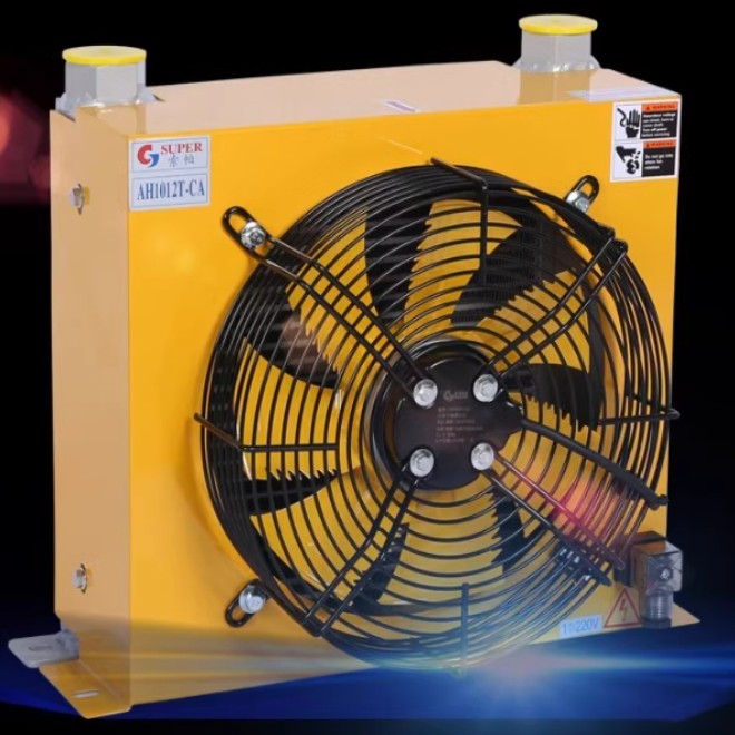 슈퍼 유압식 공랭식 쿨러 AH1012T-CA 12V 24V380V SE0830T-CA 제품 이미지