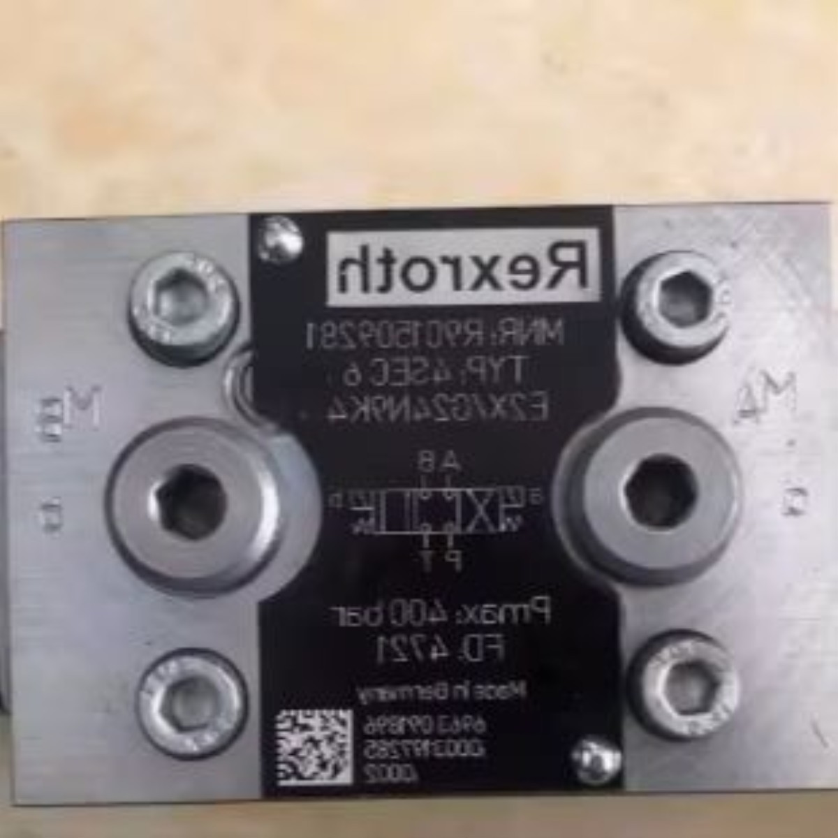 4SEC6E2XG24N9K4 R901509281 압력 보정기 0811401208 ZDC6XP-1X14M 오일 밸브 제품 이미지