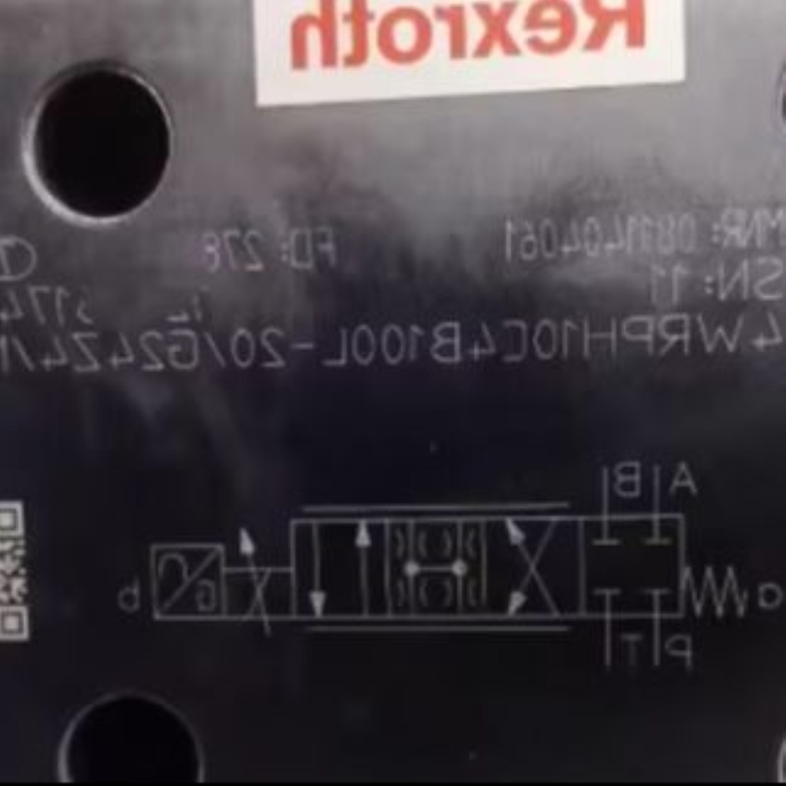 0811404061 4WRPH10C4B100L-20G24Z4M 신품 비례 밸브 제품 이미지
