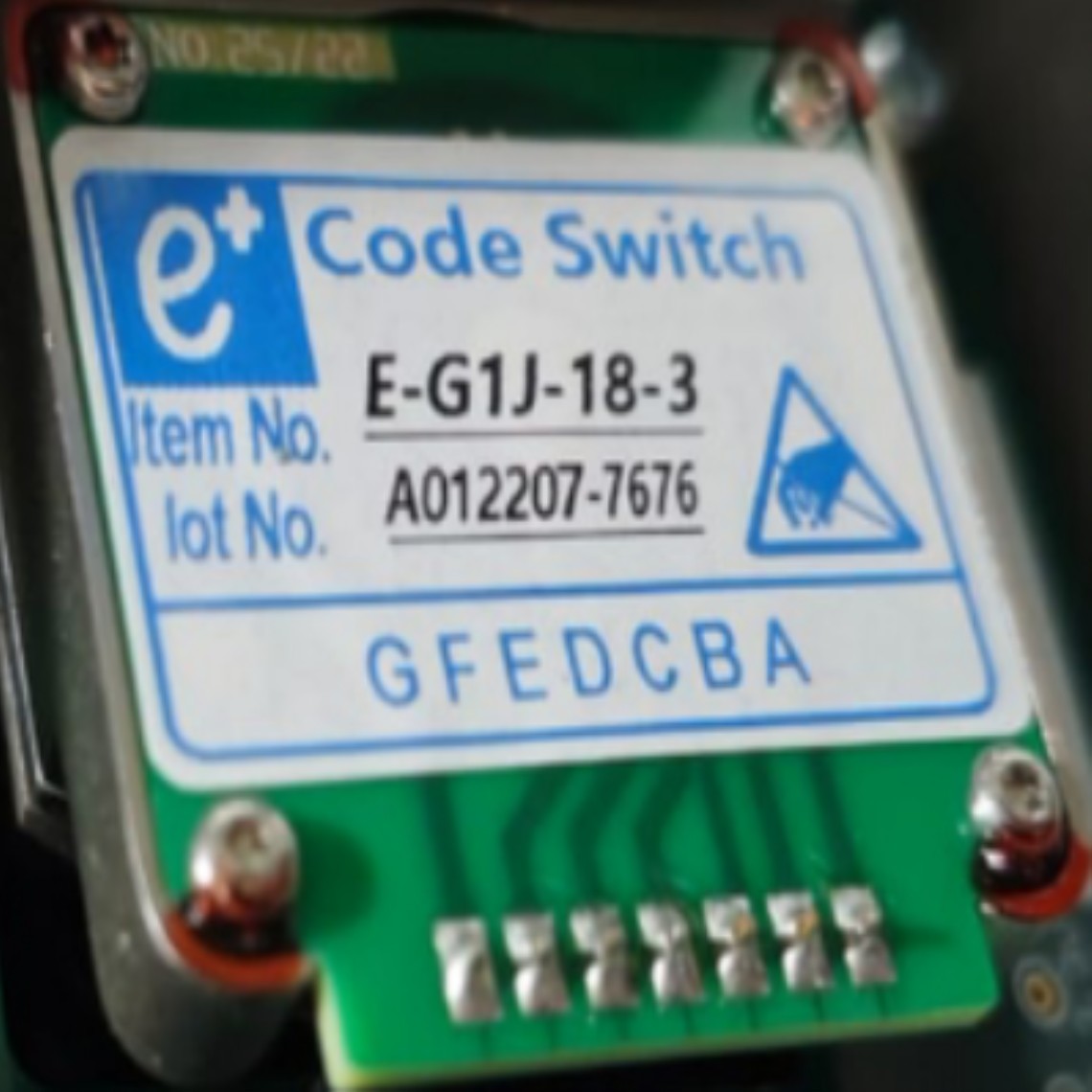 e+Code 스위치 피드 스핀들 배율 밴드 E-G1J-18-3, 프로모션 제품 이미지