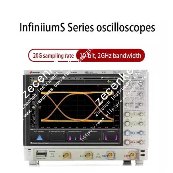 키사이트 DSOS204A 2GHz 대역폭 4 아날로그 채널 50Mpts 메모리 고해상도 오실로스코프 제품 이미지