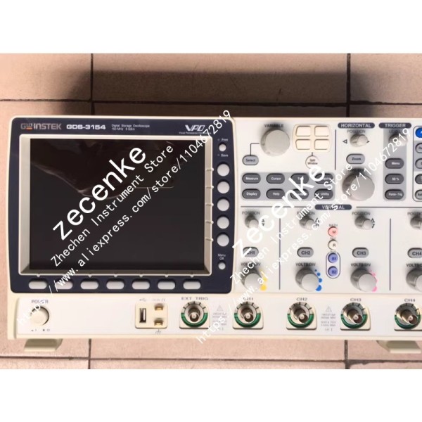 GW Instek GDS-3154 150MHz, 5GSs, 4채널 디지털 스토리지 오실로스코프 중고 제품 이미지