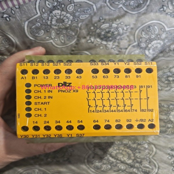 Pilz X9 774609 안전 릴레이 독일 제품 이미지