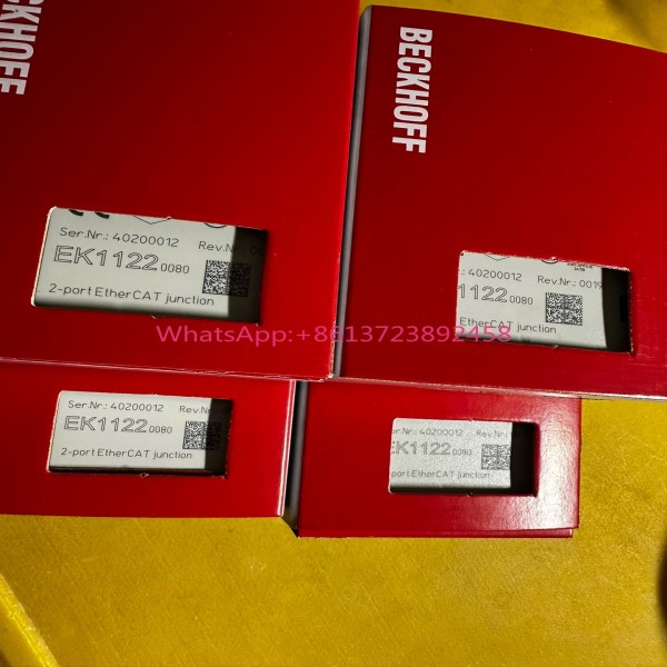 Beckhoff 모듈 EK1122-0080은 새롭고 독창적이며 고품질입니다 제품 이미지