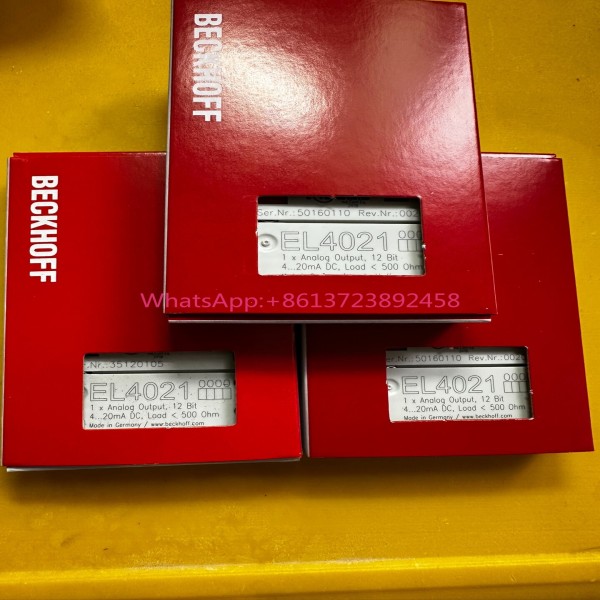 Beckhoff EL4021 모듈 새 제품, 고품질 제품 이미지