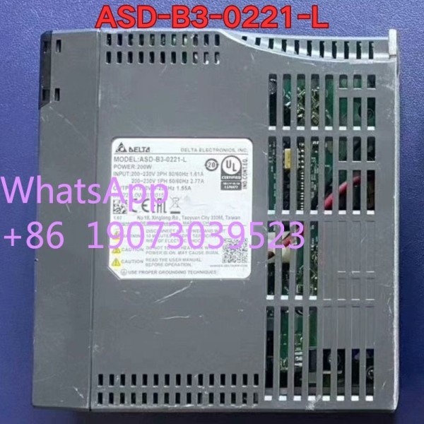 중고 ASD-B3-0221-L 서보 드라이브는 상태입니다 제품 이미지