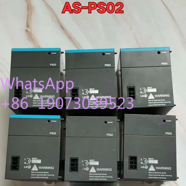중고 PLC 모듈 AS-PS02 기능 테스트는 정상입니다 제품 이미지