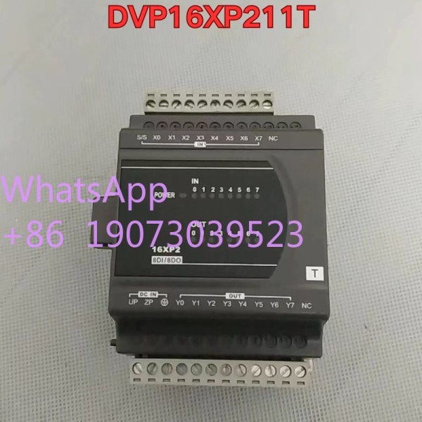 중고 PLC 모듈 DVP16XP211T 기능 테스트는 정상입니다. 제품 이미지