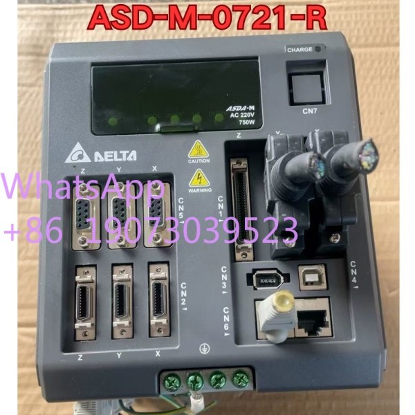 중고 서보 드라이브 ASD-M-0721-R 기계 테스트 완료 제품 이미지