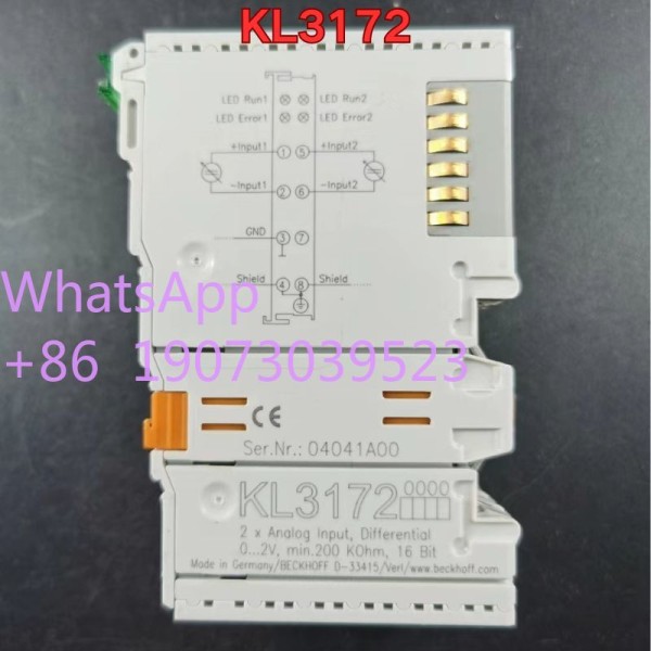 중고 Beckhoff 모듈 KL3172 기능 테스트는 정상입니다 제품 이미지