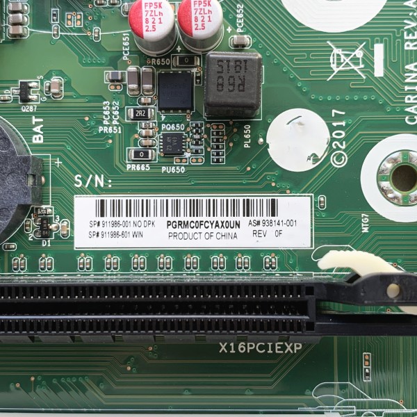 HP Prodesk 480 G4 Mt 데스크탑 마더보드용 원본 938141-001 H270 Lga 1151 Ddr4 제품 이미지