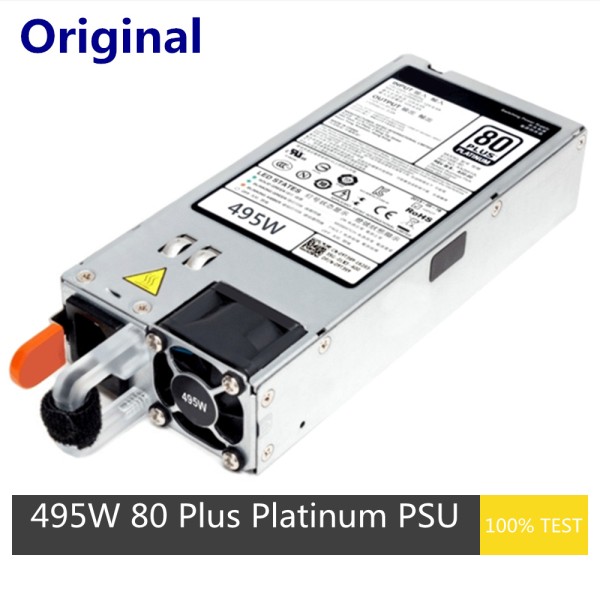 Dell PowerEdge R530 TH1CT 핫스왑 495W 80 Plus Platinum PSU 파워 서플라이 제품 이미지