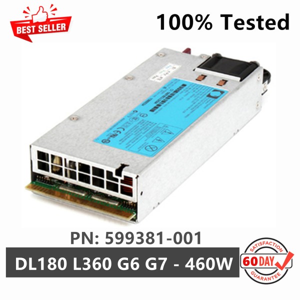 HP PROLIANT DL180 G6 G7 G8 460W 핫 플러그 서버 전원 공급 장치 591553 -001 599381 제품 이미지