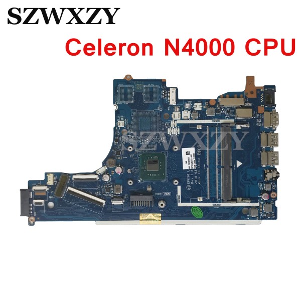 HP 15-DA 노트북 마더보드 L20372-601 EPK50 LA-G073P셀러론 N4000 CPU 포함에 대한 원본 전체 테스트 제품 이미지