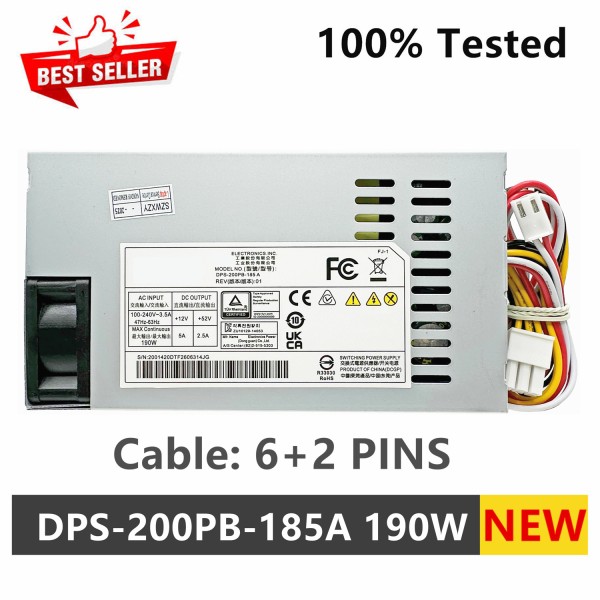 델타 DPS-200PB-185A A 100% 테스트신품 원본 190W 전원 공급 장치 100-240V 3.5A 47-63HZ 제품 이미지