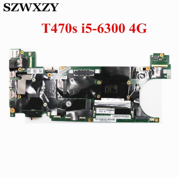 Lenovo ThinkPad T470s 노트북 마더보드 i5-6300 CPU 4G RAM NM-B081 01ER312용 원본 제품 이미지