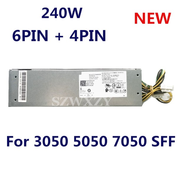 델OptiPlex 3050 SFF 240W 6 +4핀 데스크탑 L240AM-02 4GJV9 새 전원 공급 장치 제품 이미지