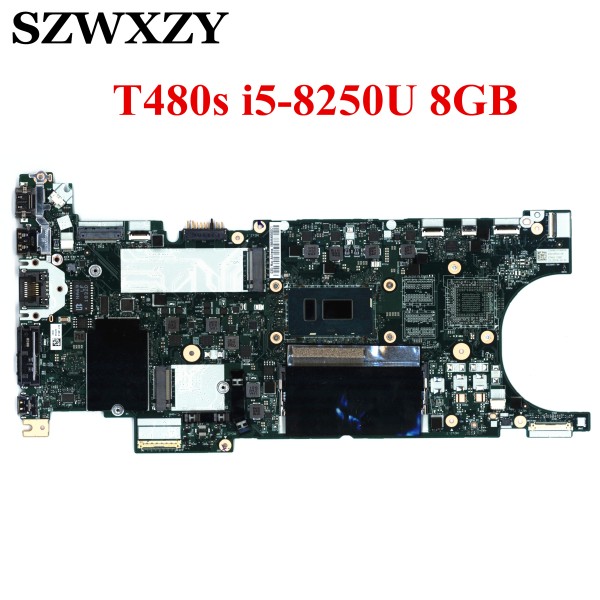 Lenovo ThinkPad T480S 노트북 마더 보드 용 원본 02HL812 NM-B471 i5-8250U CPU RAM 8G 제품 이미지