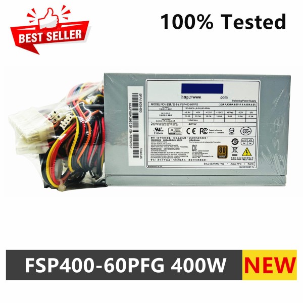 어드밴텍 PSU FSP400-60PFG PS8-400ATX-ZBE 400W 전원 공급 장치용 새 원본 100% 테스트됨 제품 이미지