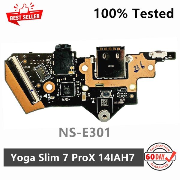 레노버 요가 슬림 7 ProX 14IAH7 노트북 오디오 USB 보드 카드 기타 내부 FRU 5C50S25417 NS-E301용 새 제품 제품 이미지