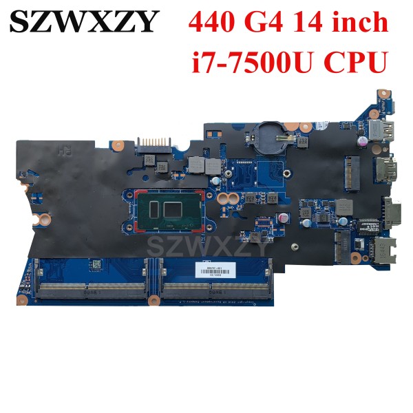 HP Probook 440 G4 14 인치 노트북 마더 보드 DA0X81MB6E0 905797-601 i7-7500U CPU DDR4 제품 이미지