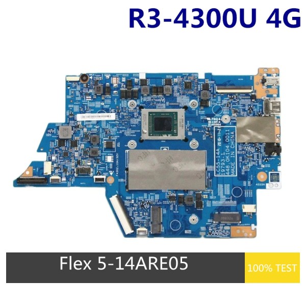 Lenovo Ideapad Flex 5-14are05 노트북 마더 보드 19793-3 R3-4300u Cpu 4G Ram Fru 5B21B44606 5B20D44388 용 원본 제품 이미지