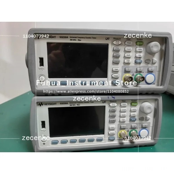 1PCS AgilentKeysight 53230A 350MHz 범용 주파수 카운터는 양호한 상태로 테스트되었습니다. 제품 이미지