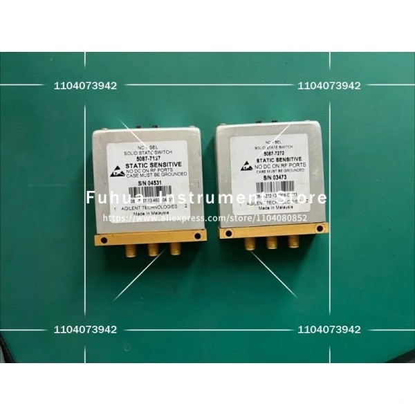 1개만 키사이트 애질런트 5087-7272 전자 스위치 E5071C용 양호한 상태로 테스트됨 제품 이미지