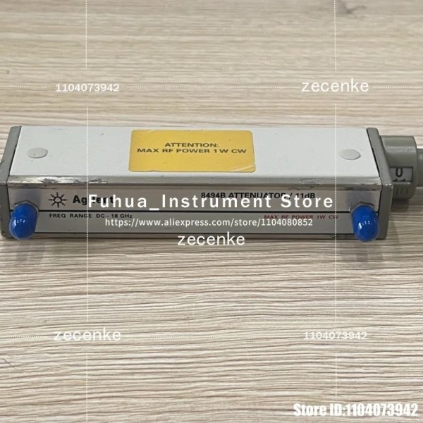 1PC Agilent 8494B 스텝 감쇠기 DC -18 GHz 11dB 양호한 상태로 테스트됨 제품 이미지