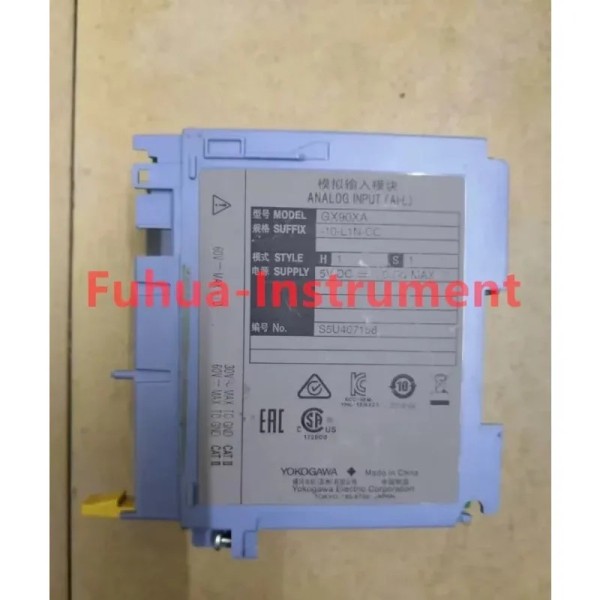 1PC YOKOGAWA GX90XA-10-L1N-CC 아날로그 입력 장치, 상태 양호 제품 이미지