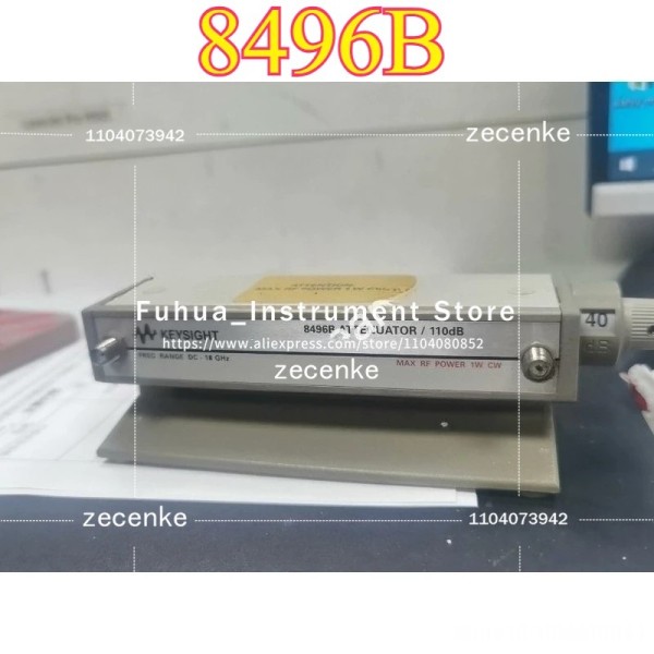 1PC Agilent Keysight 8496B 감쇠기 18 GHz 110 DB 스텝 상태가 양호하게 테스트되었습니다. 제품 이미지