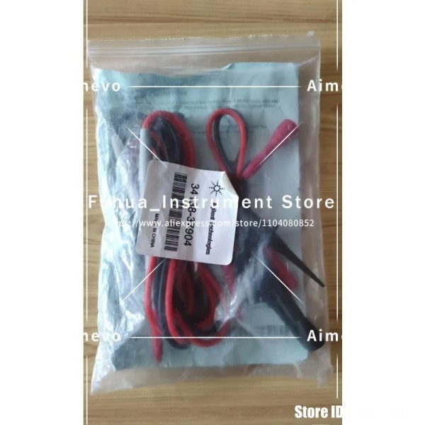1PC Keysight Agilent 34138-37904 테스트 리드 34401A 디지털 멀티미터 프로브용 양호한 상태로 제품 이미지