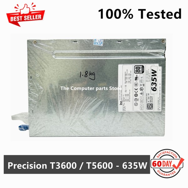 Dell Precision T3600 635W 핫 스왑 80Plus 전원 공급 장치 NVC7F DPS-635AB A D635EF-00 용 새 원본 제품 이미지