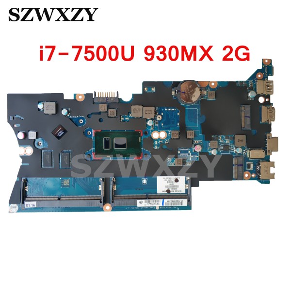 HP Probook 440 G4 노트북 마더보드 DA0X81MB6E0 913101-001 930MX 2G GPU SR2ZV I7-7500U DDR4용 원본 제품 이미지
