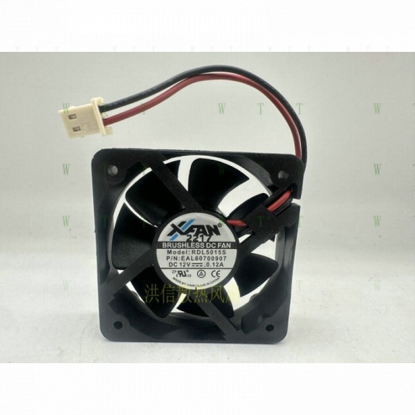 XINRUILIAN XFAN 팬용 H 1 PCS RDL5015S DC12V 0.12A 5CM 2선식 냉각 제품 이미지