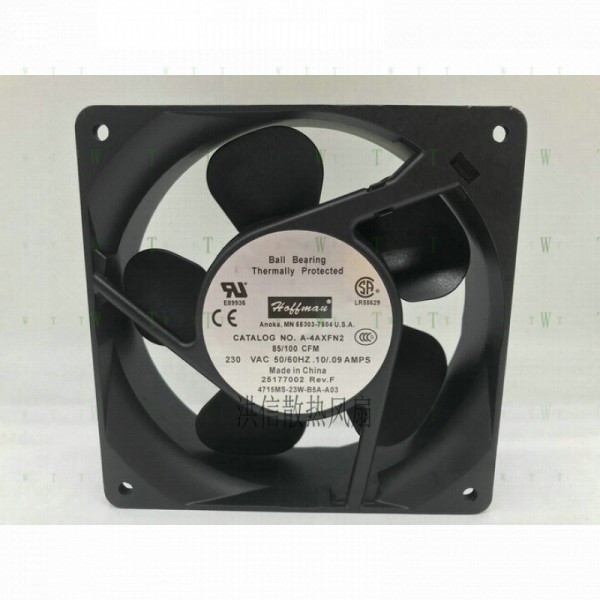 Anoka.MN55303-7504 U.S.A A-4AXFN2 230V 4715MS-23W-B5A-A03 팬용 H 1개 제품 이미지