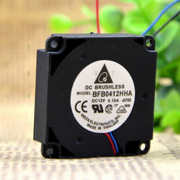 Dalta BFB0412HHA 12V 0.10A4cm 듀얼 볼 터보 블로어 냉각 팬용 H 1개 제품 이미지