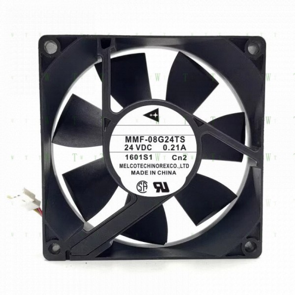 H1개 미쓰비시 8CM MMF-08G24TS-CN2 24V 0.21A 서보 시스템 냉각 팬. 제품 이미지