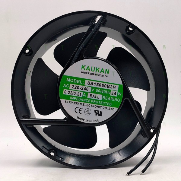 KAUKAN SA15050B2H AC220V-240V 17050 알루미늄 프레임 냉각 팬용 H 1개 제품 이미지