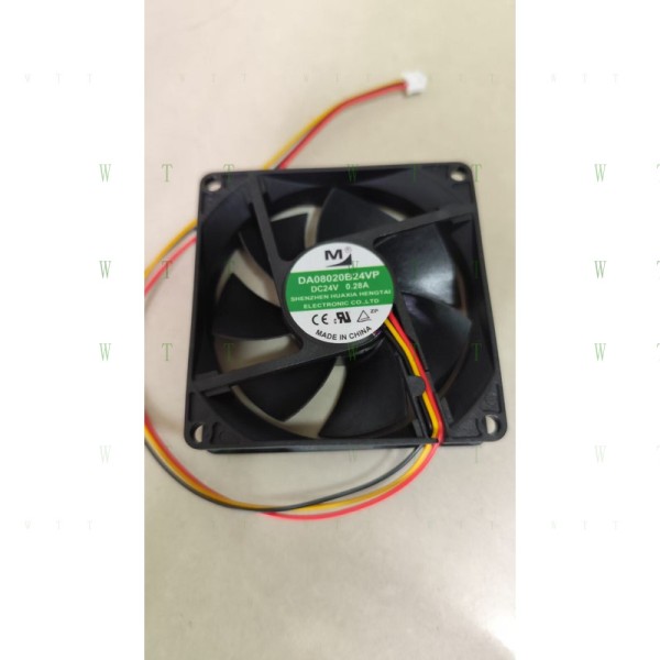 H1 PCS for YM 팬 DA08020B24VP 24V 0.28A 8020 8CM 3선 인버터 냉각 제품 이미지