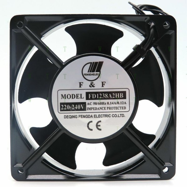 H1 PCS for F&F 팬 FD1238A2HB AC 220-240V 12CM 12038 0.14A 2선 냉각 제품 이미지