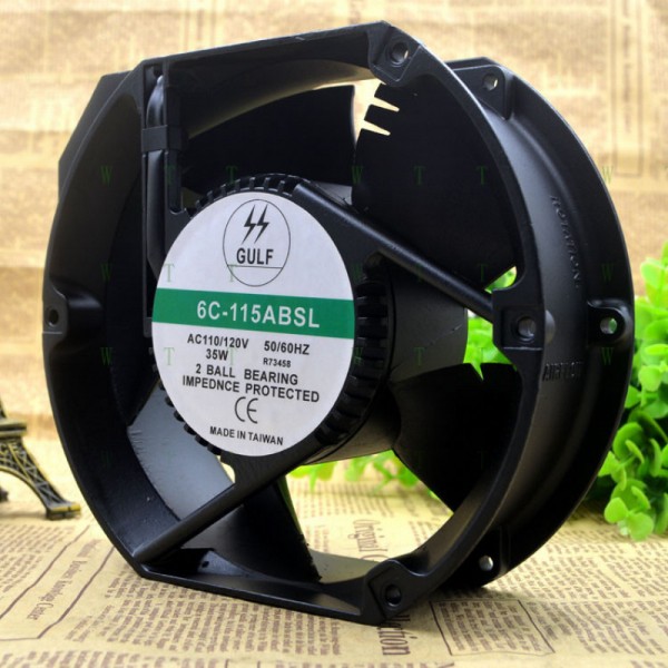 Hfor GULF 17251 AC 110120V 35W 6C-115ABSL 115V 17CM 냉각 팬 제품 이미지