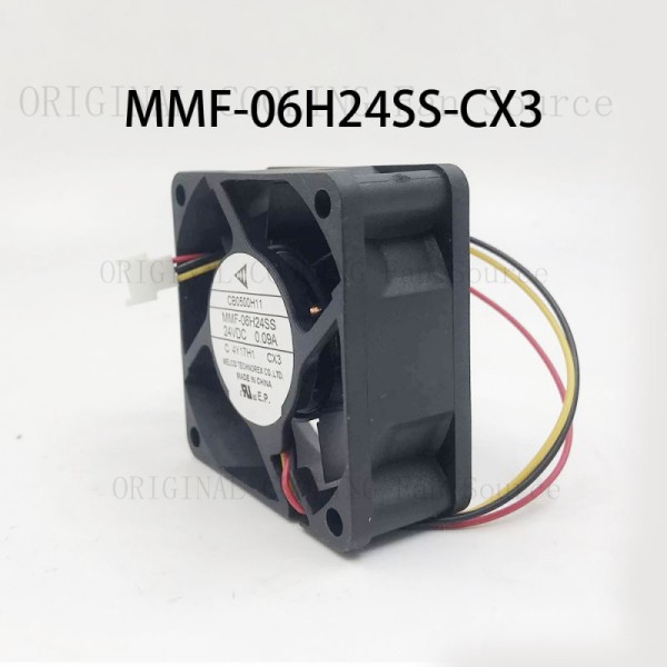 H새 제품 밀봉형 인버터 팬 606025mm MMF-06H24SS-CX3 CB0500H1 24V MELCO 라디에이터용 제품 이미지