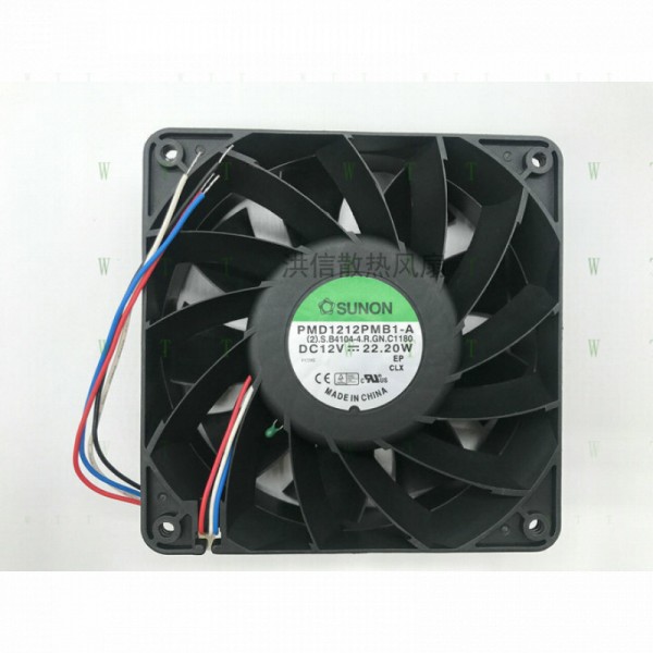 SUNON 팬 PMD1212PMB1-A DC12V 22.2W 12038 12CM 4선 냉각 H 1개 제품 이미지