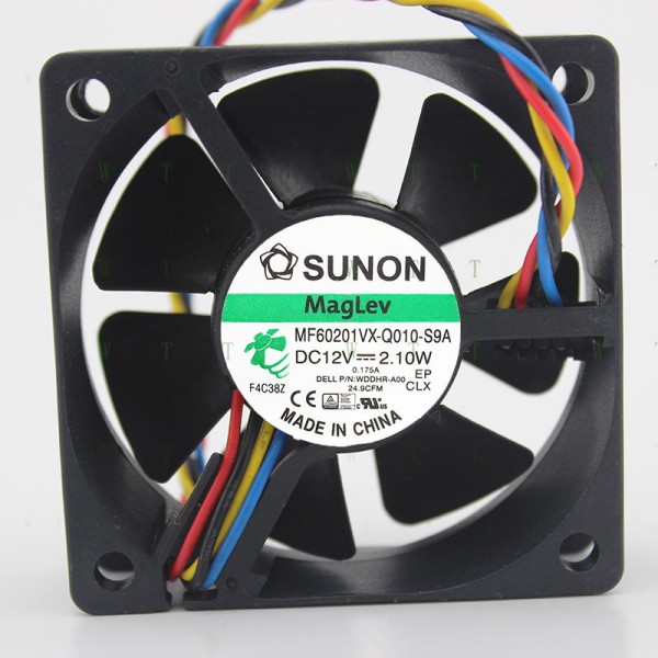 SUNON 팬용 H 1 PCS MF60201VX-Q010-S9A DC 12V 2.10W 6020 6CM 4선 냉각 제품 이미지
